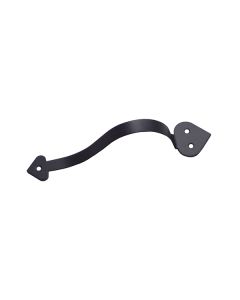 US Futaba Spade Barn Door Handle Matte Black